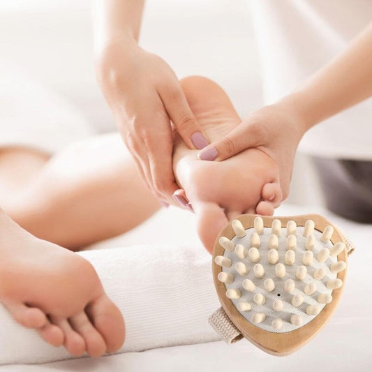 Wooden Body Massage Brush - Muscle Relaxation Handheld Guasha