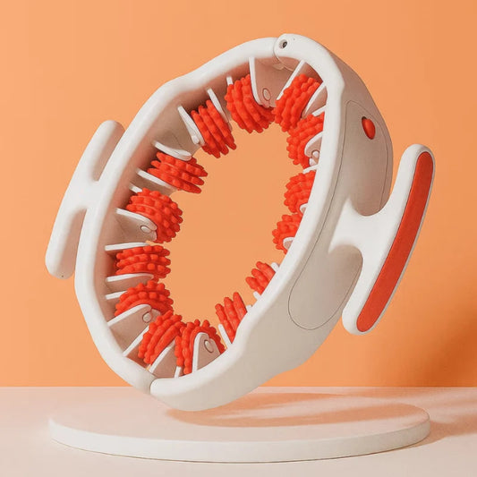 SootheSilk Round Ring Anti-Cellulite Massager with 14 Wheels