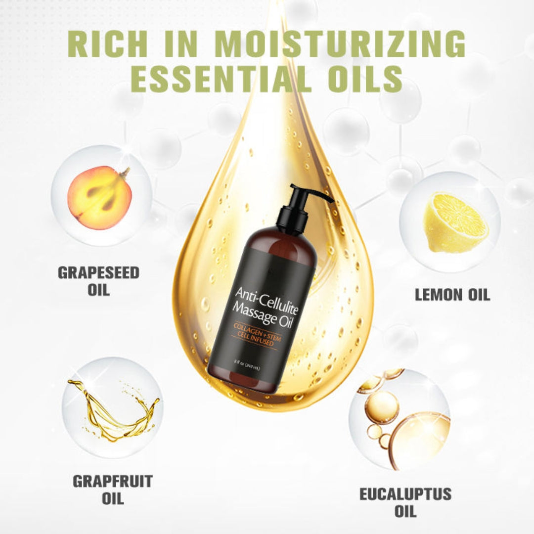 body oil for self-care and smoothing texture