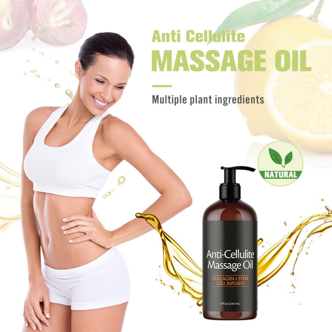 Premium body oil for self-care and smoothing texture
