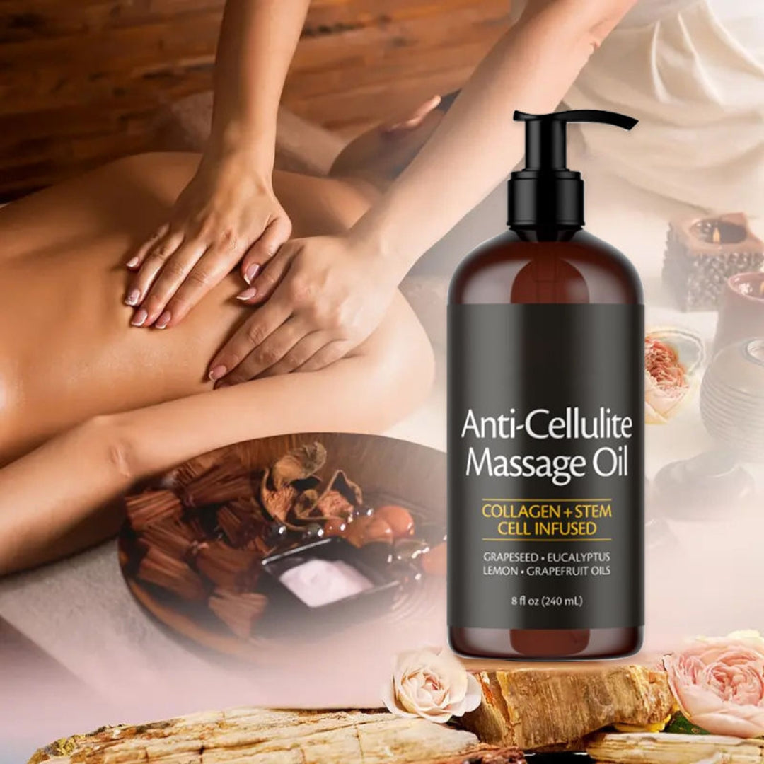 Collagen and stem cell infused firming body oil