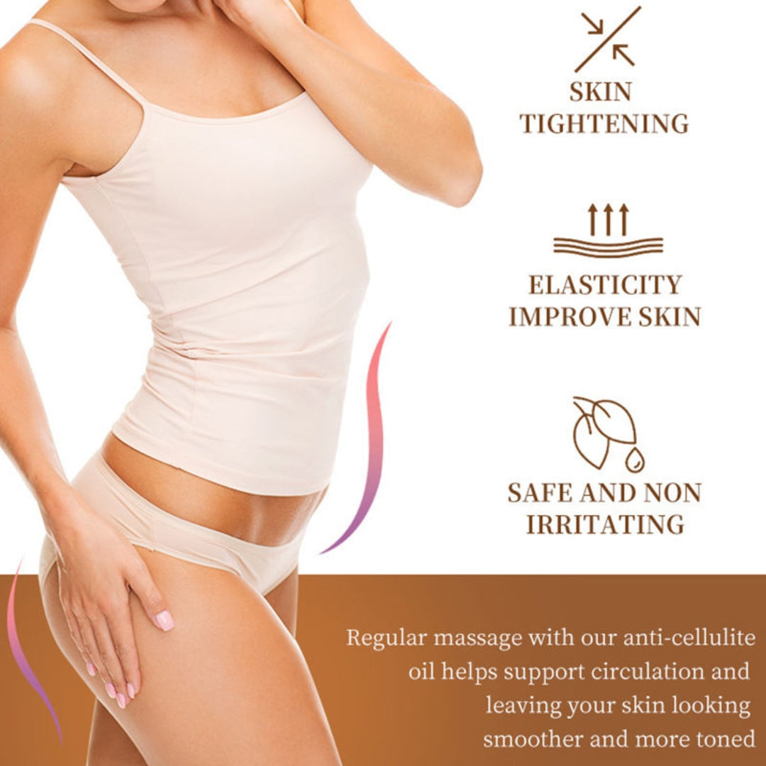 Hydrating body oil for toning and elasticity