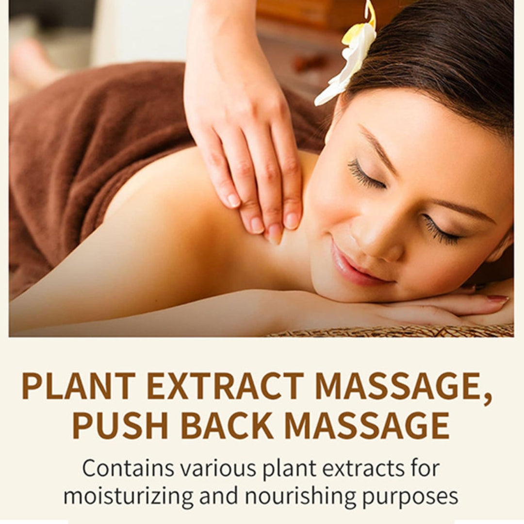 Aromatherapy massage oil for relaxation and firming