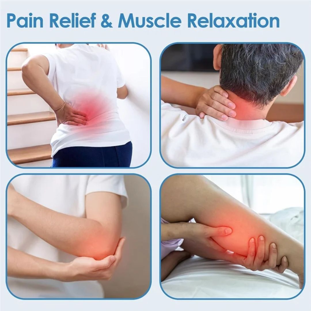 Mini Wireless Pulse Massager - Smart Home Therapy