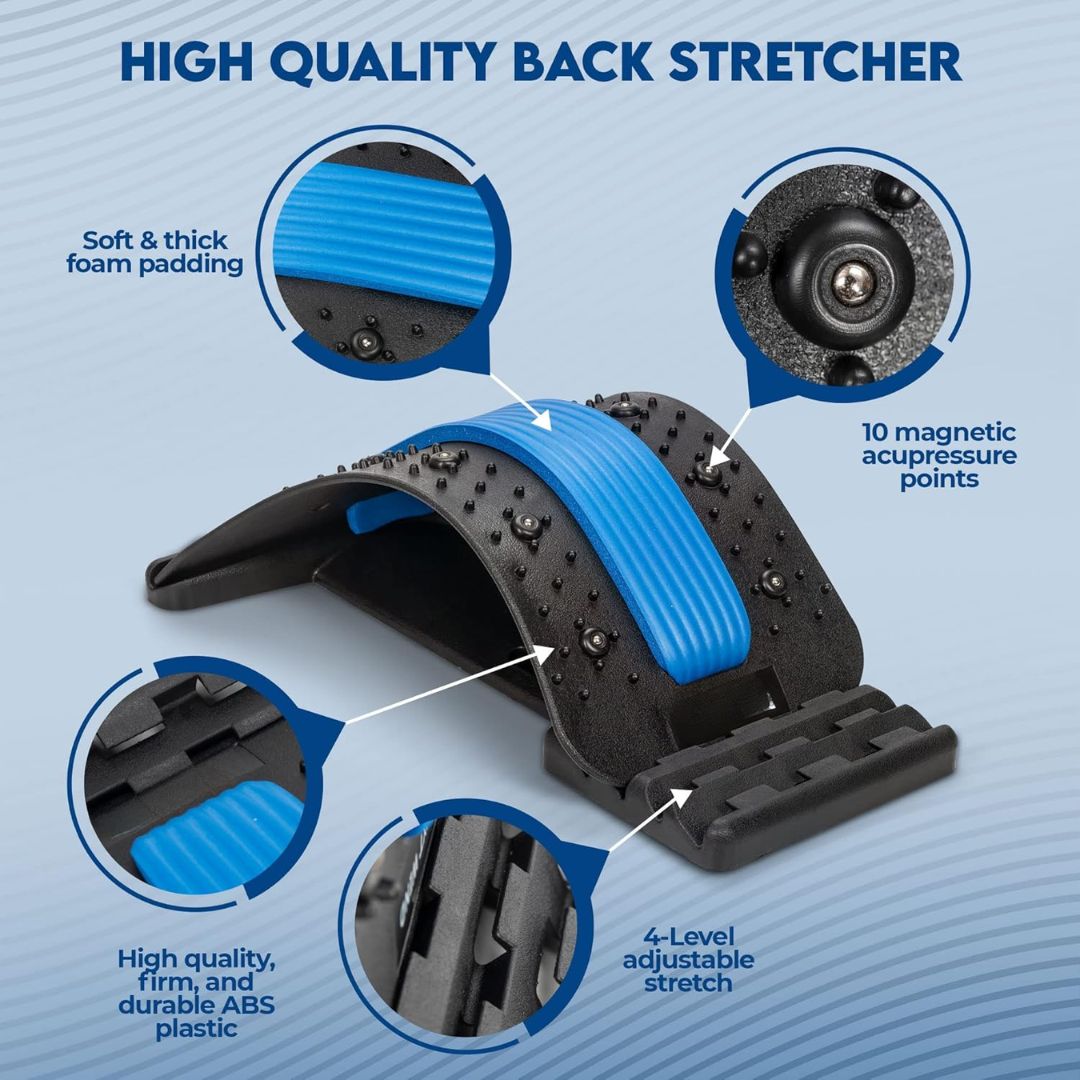 Back Stretching Device – Lumbar Pain Relief