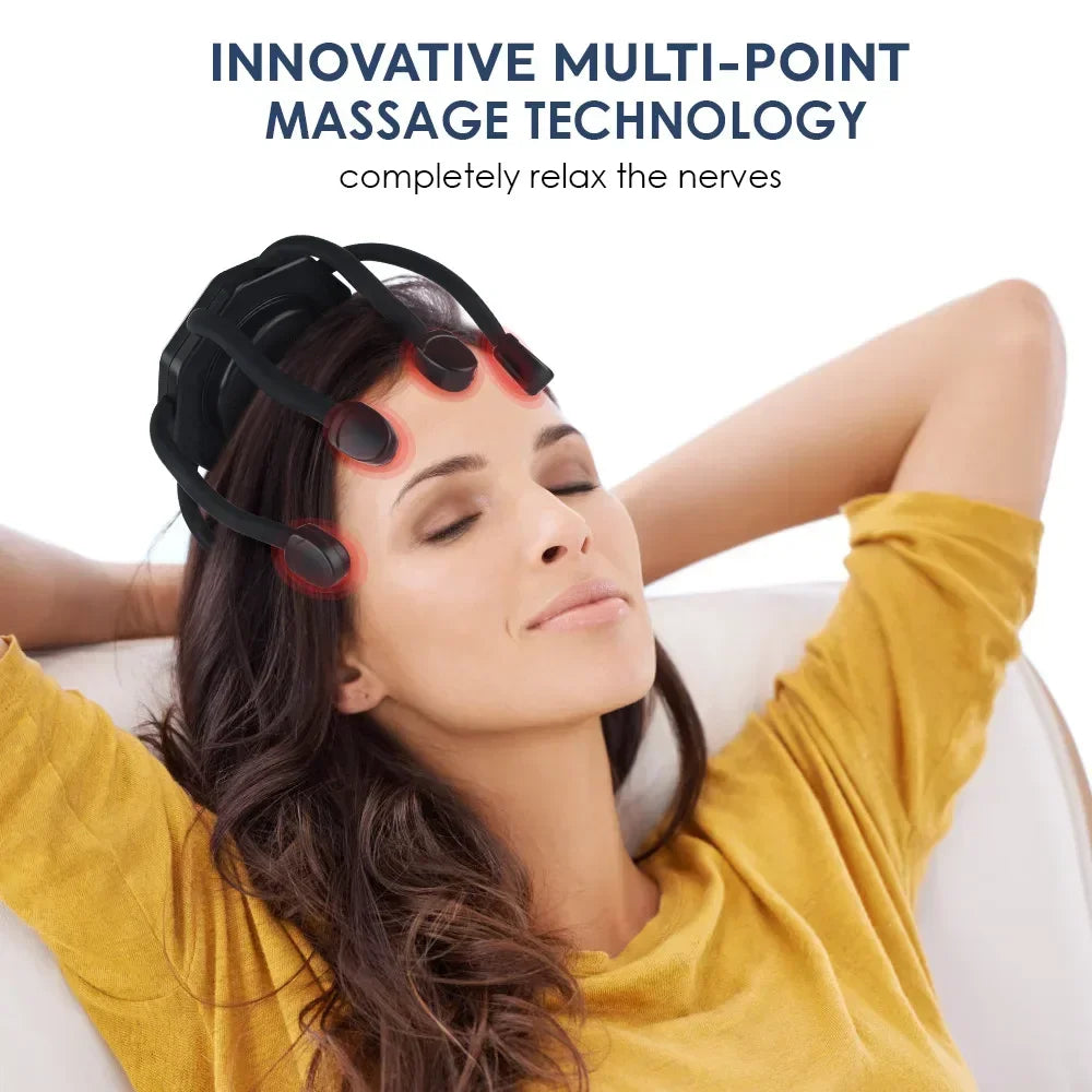 Cordless scalp massager

