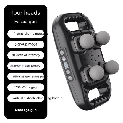 Massage heads and main device displayed together