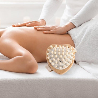 Wooden Body Massage Brush - Muscle Relaxation Handheld Guasha