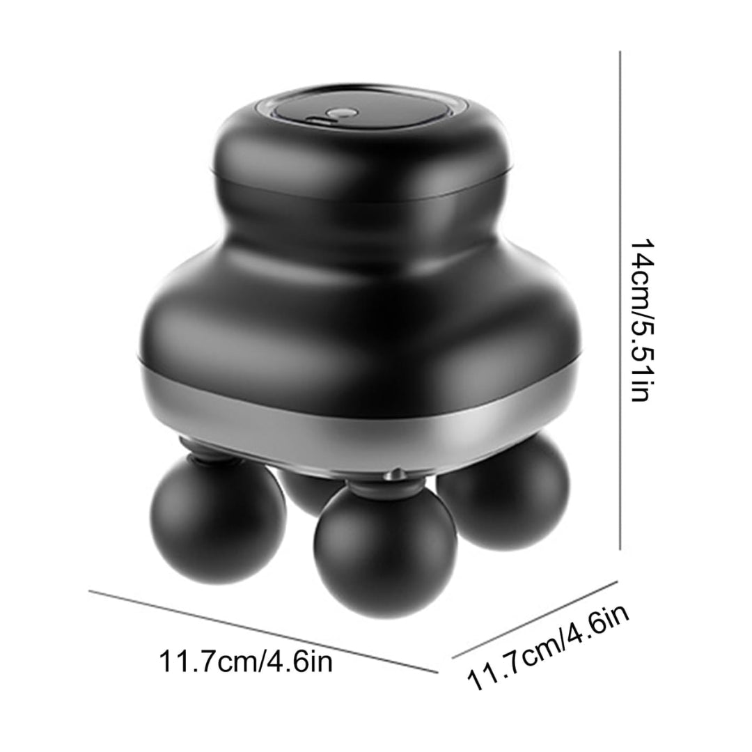 

Powerful mini massager with AC rechargeable battery