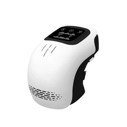 Cordless joint massager with adjustable heat and vibration