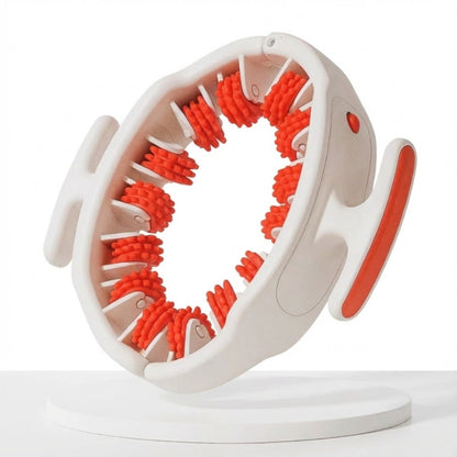 Round Ring Anti-Cellulite Deep Tissue Massage Roller – 14-Wheel Full-Body Massager for Smoother, Firmer Skin