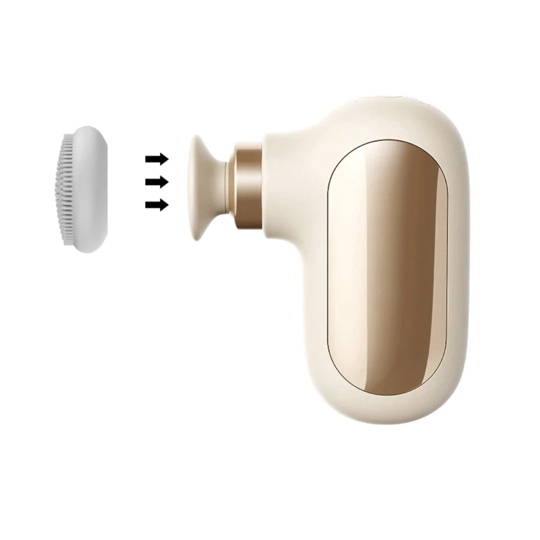 

Lightweight handheld massager in black