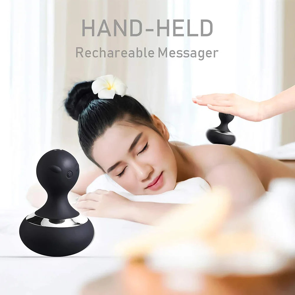 

Lightweight silicone massager for home use