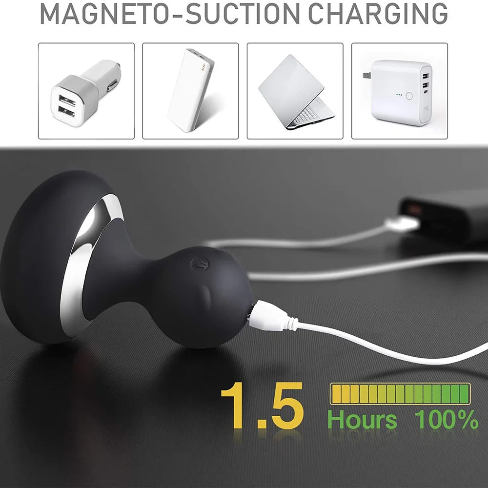 

Ten-mode vibration massager for relaxation