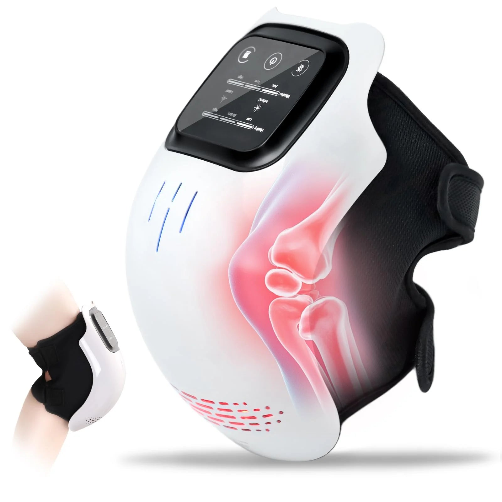 

Portable massager for knee shoulder and elbow areas