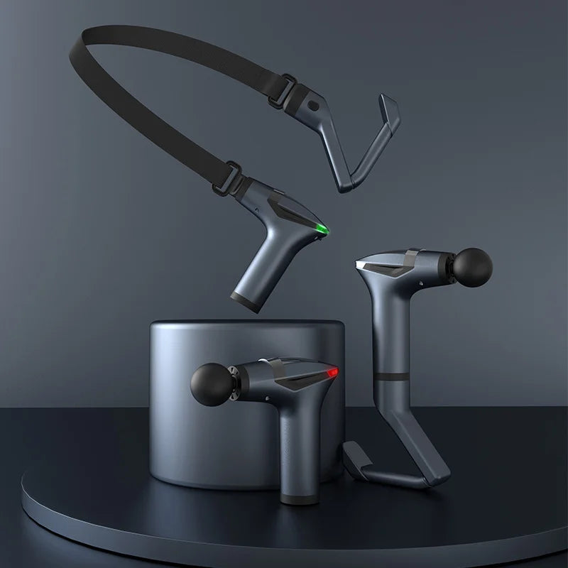 

Portable full-body massage device with high-speed vibration