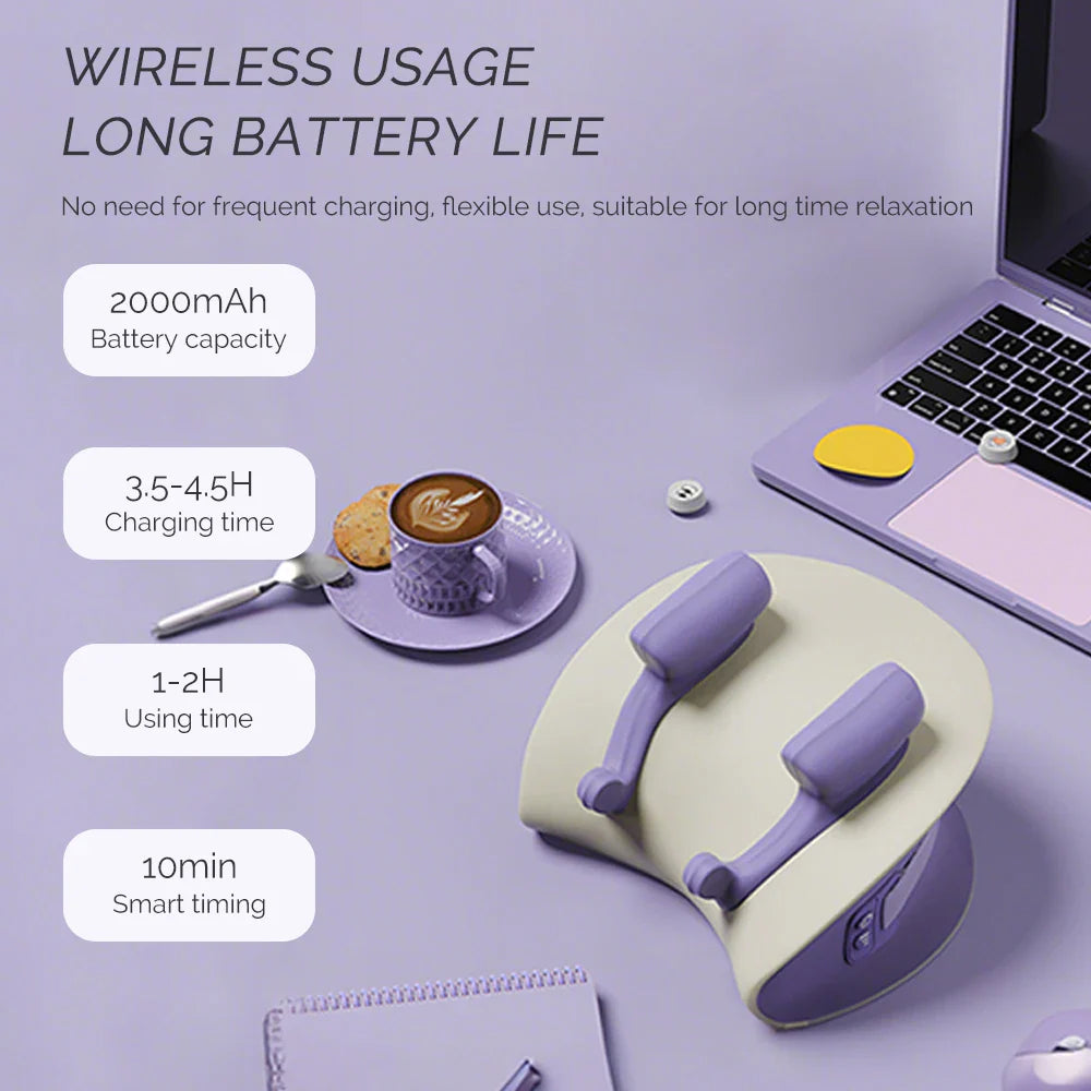 portable heated massager